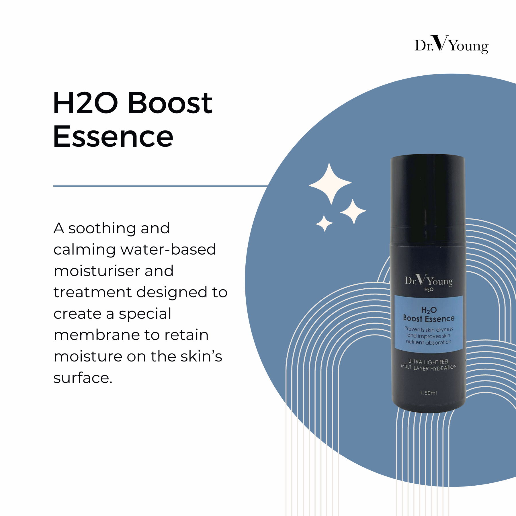 Dr. V Young H2O Boost Essence 50ml MDVY17 (Preorder)