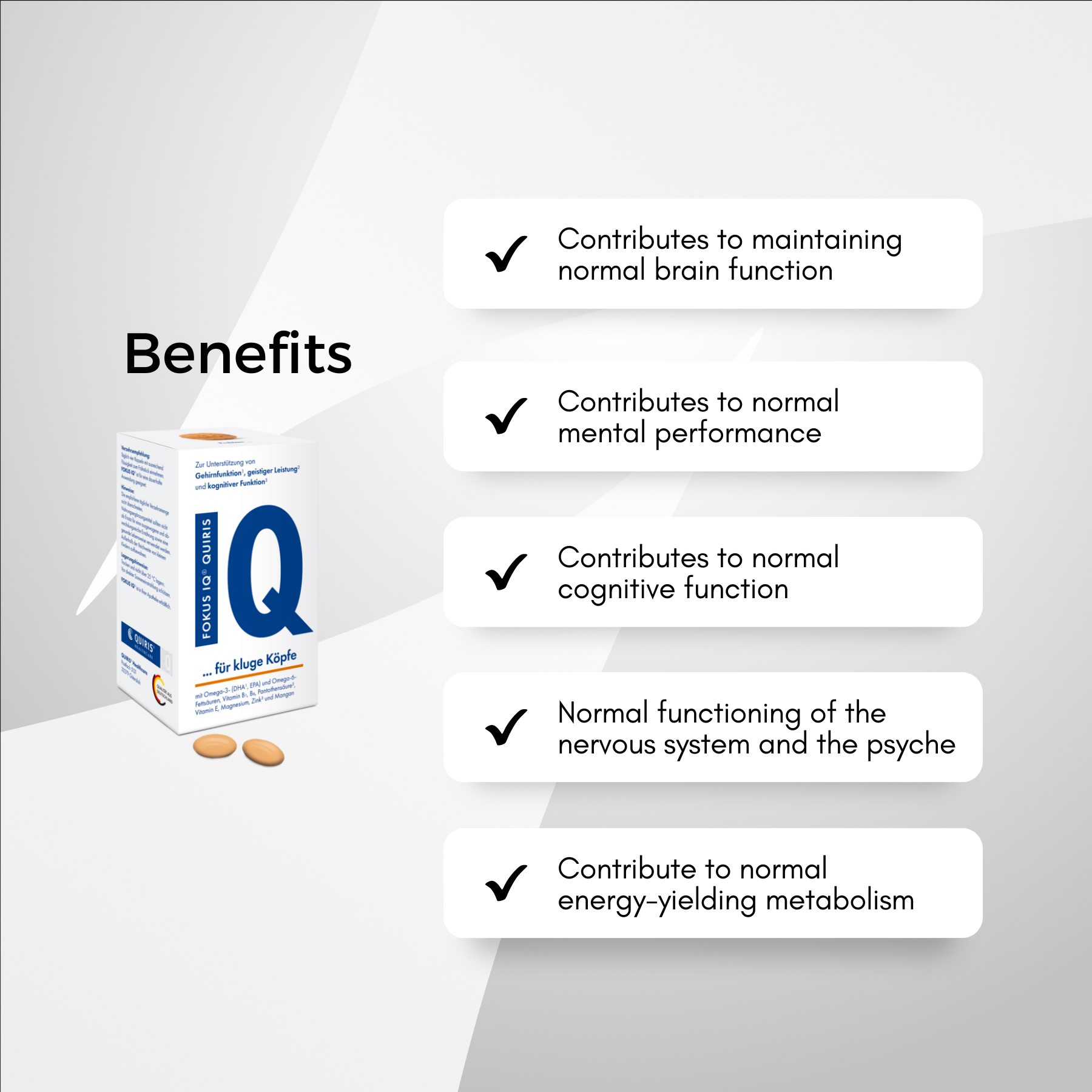 Fokus IQ® (120 capsules/ box)