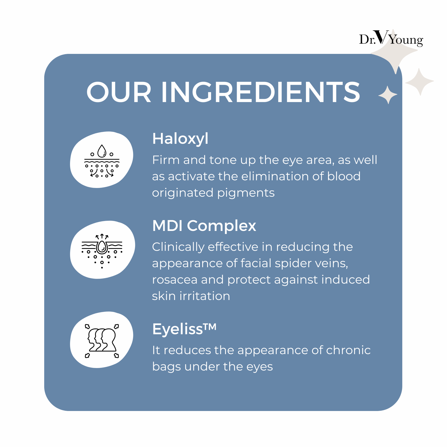 Dr. V Young H2O Eye Gel 15ml MDVY18 (Preorder)