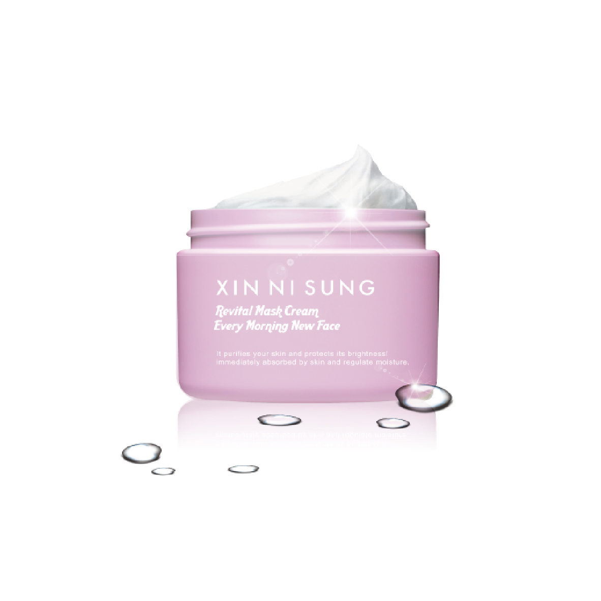 XIN NI SUNG Crystal Revital Mask Cream 焕柔雪肌嫩颜膜 100g