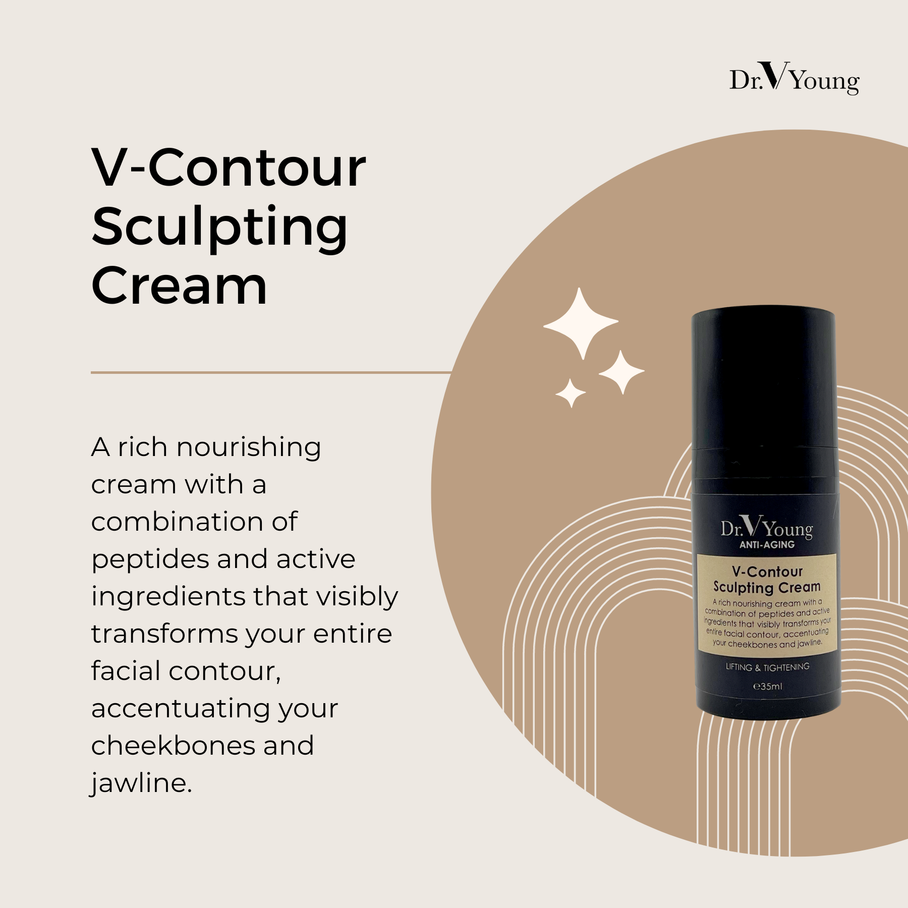 Dr. V Young V-Contour Sculpting Cream 35ml MDVY34 (Preorder)