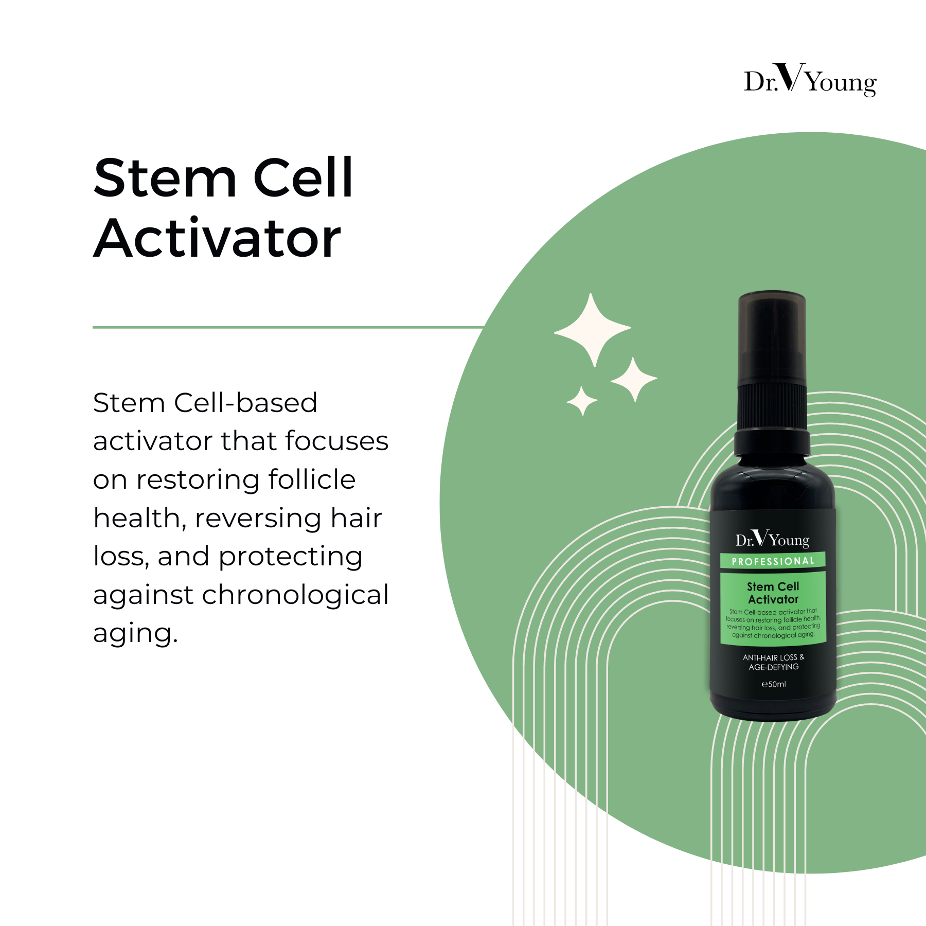 Dr. V Young Stem Cell Activator (Hair) 50ml MDVY32 (Preorder)