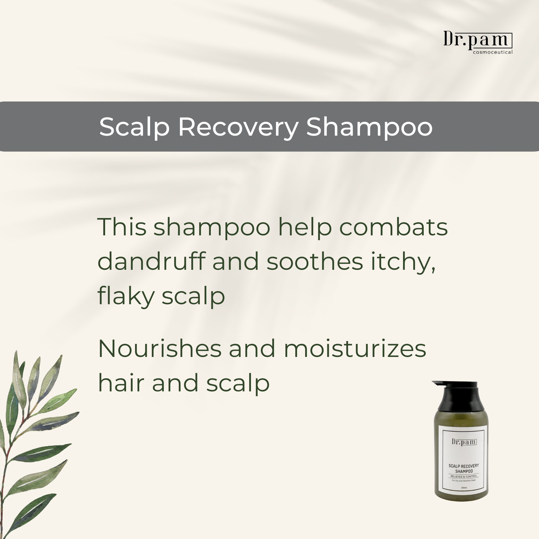 Dr.Pam Scalp Recovery Shampoo 350ml