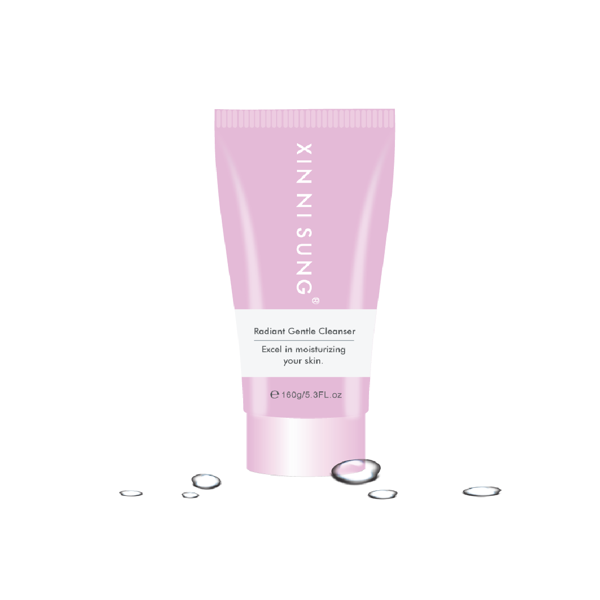 XIN NI SUNG Radiant Gentle Cleanser 焕采清柔保湿洁面奶 160g